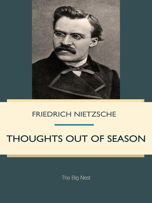 cover image of Thoughts out of Season